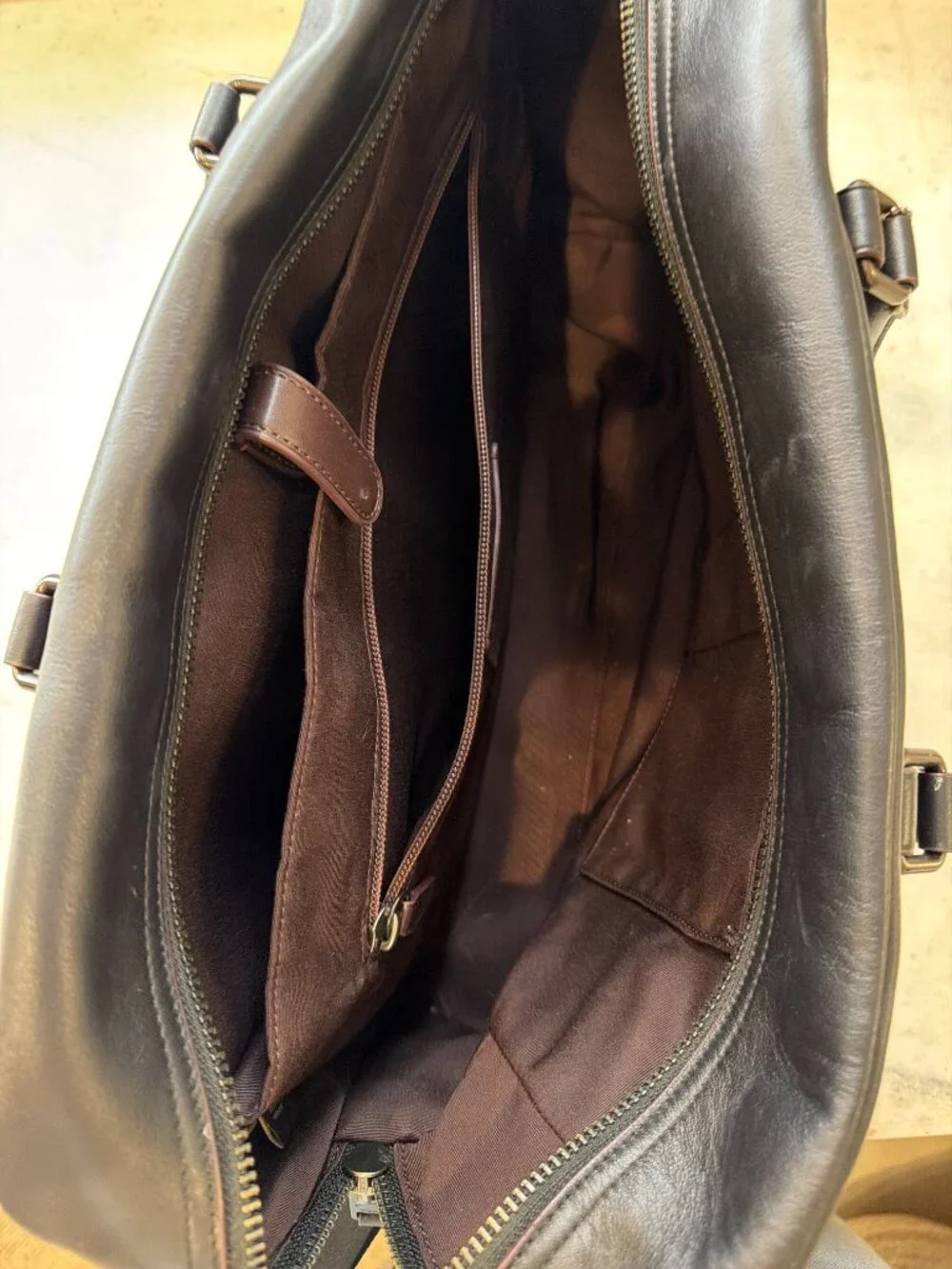 Coach Metropolitan Workbag Multi-Pocket Full Size Laptop/Briefcase Bag
